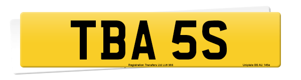 Registration number TBA 5S